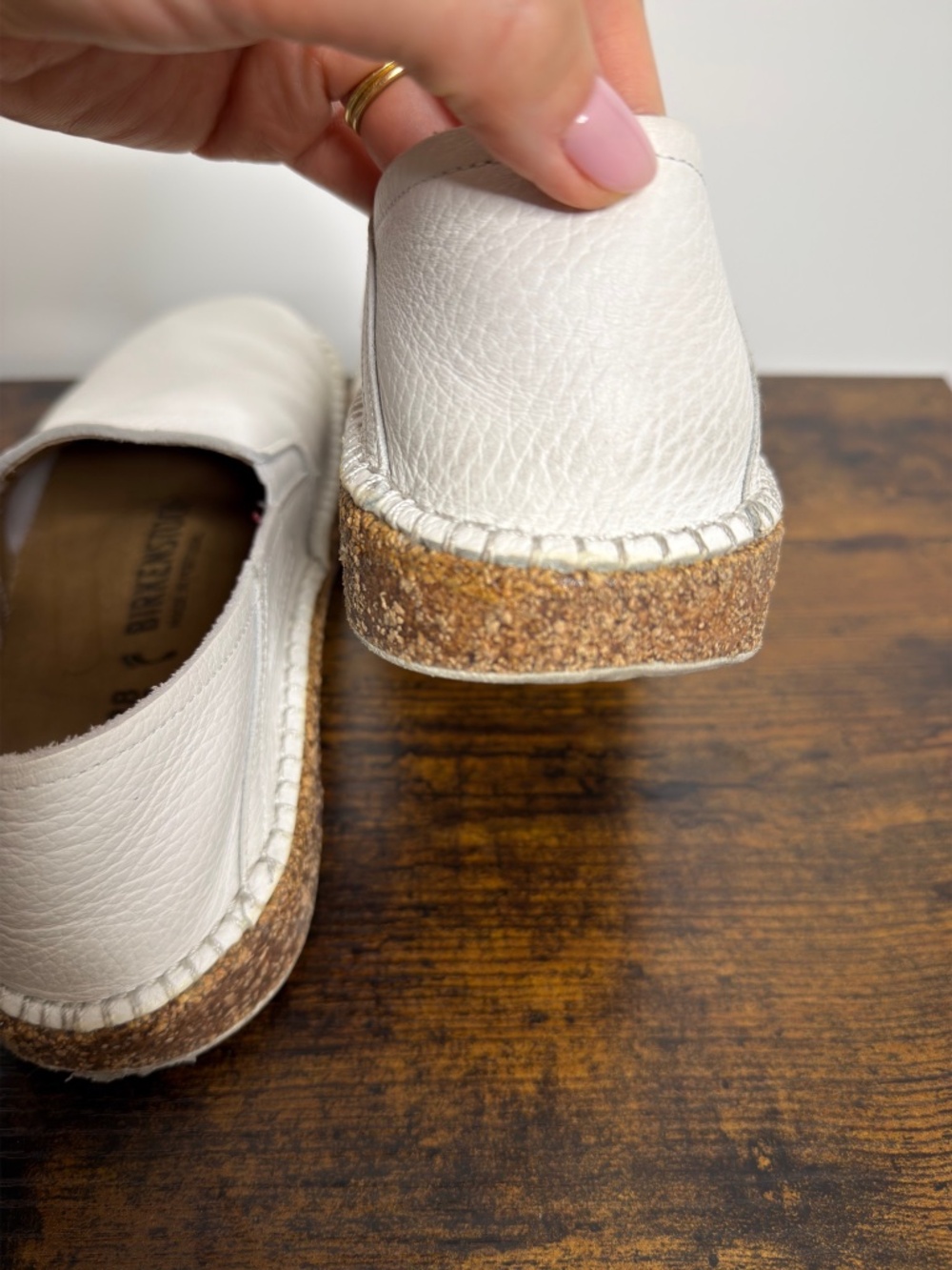 Birkenstock Callan Leather Slip-On Shoes 38 - Picture 6 of 10